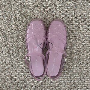light pink Jelly sandals